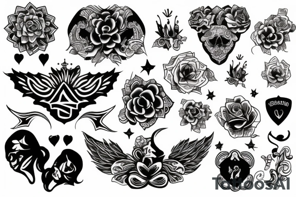 Maquina de la protección tattoo idea