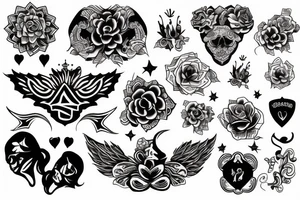 Maquina de la protección tattoo idea