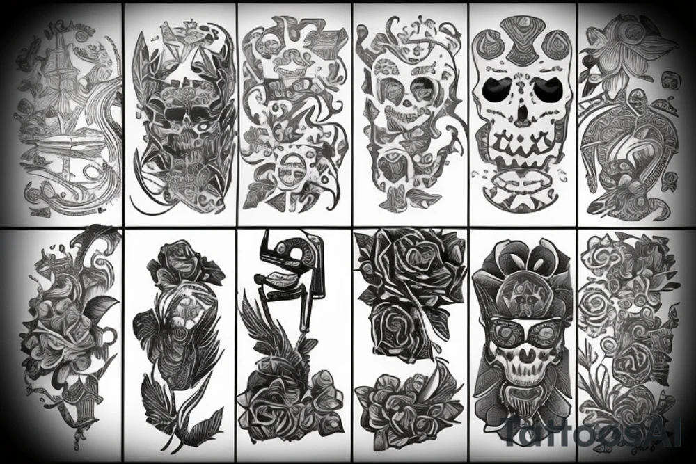Manto de la protección tattoo idea