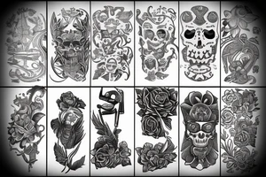 Manto de la protección tattoo idea