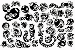 moneky tattoo idea