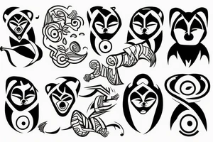 moneky tattoo idea