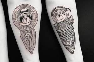 moneky tattoo idea