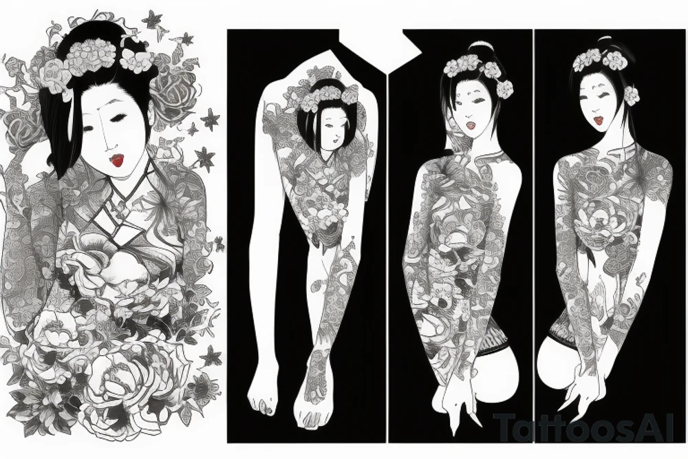 marin kitagawa in dress tattoo idea