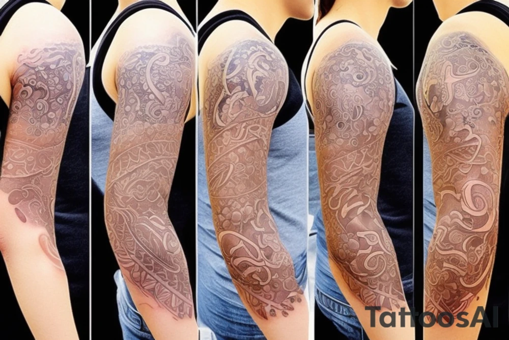 shoulder feminine tattoo tattoo idea
