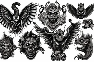 gargoyle tattoo idea