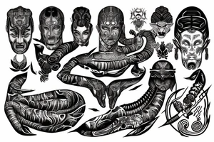 ancient astronauts, gods were aliens, mythologie, chest-tattoo, ufo, tattoo idea