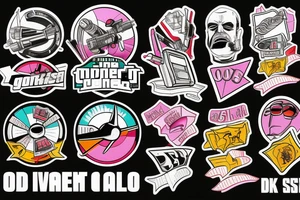gta vice city weapon tattoo idea