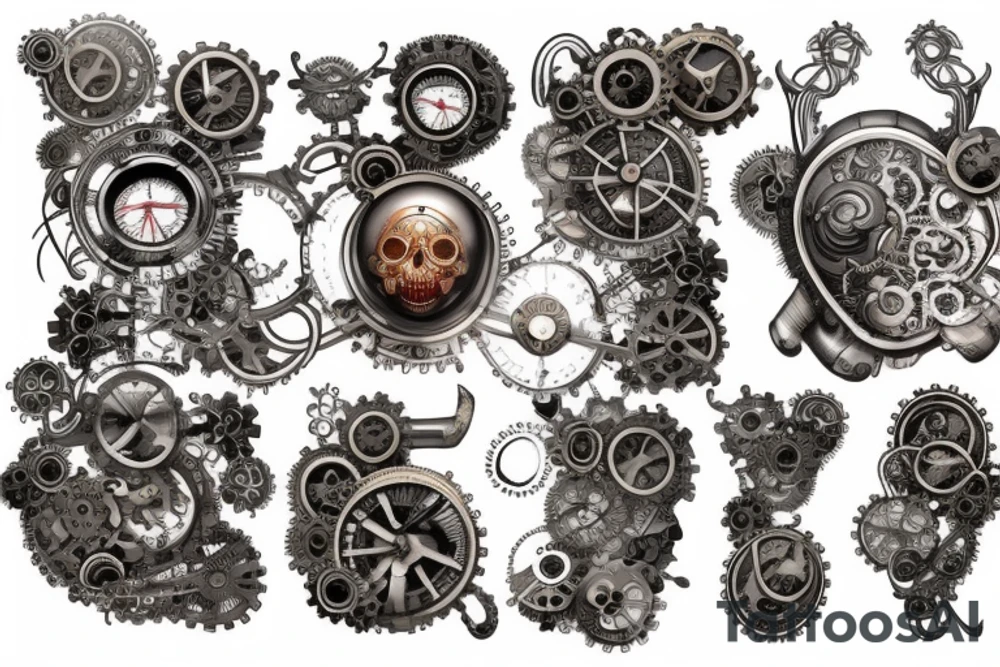 steampunk tattoo idea