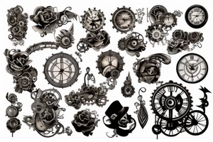steampunk tattoo idea
