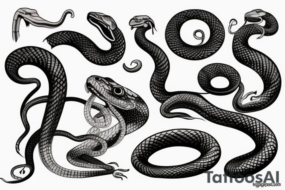 Indian cobra snake dancing tattoo idea