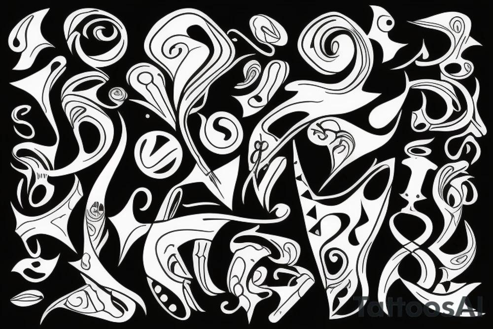 Baderole Tattoo Arm komplett tattoo idea