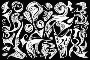 Baderole Tattoo Arm komplett tattoo idea