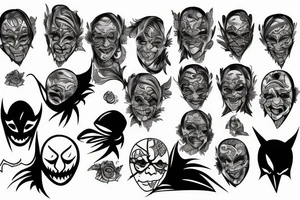 Joker tattoo idea