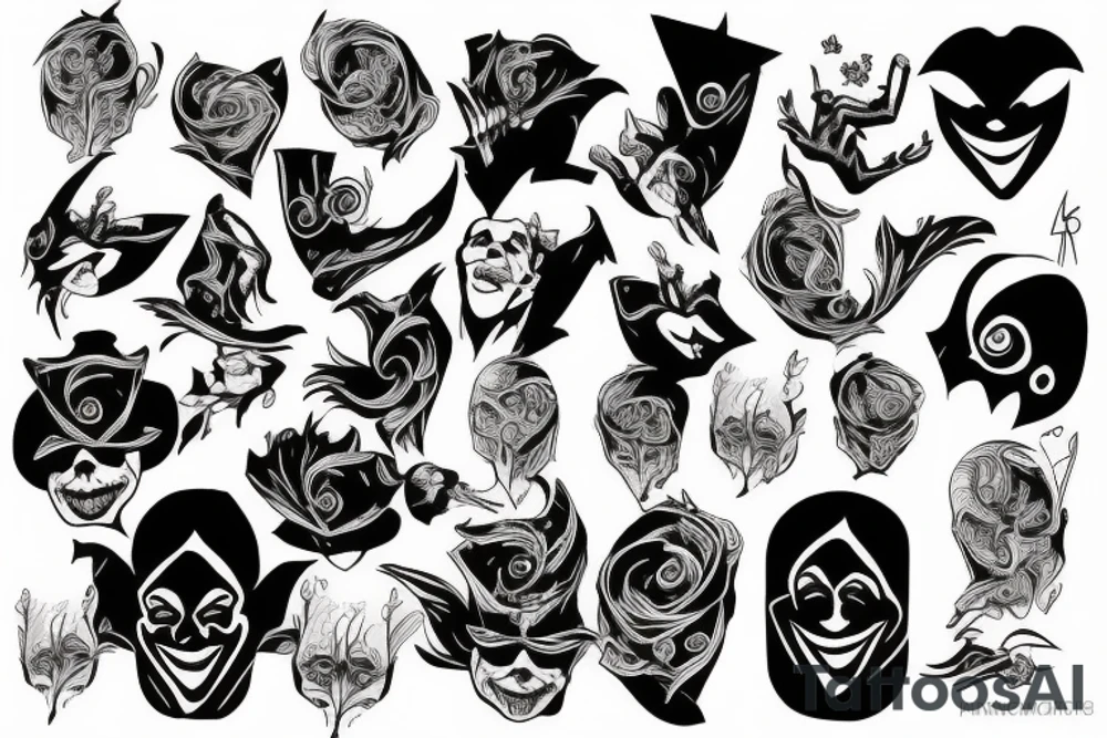 Joker tattoo idea