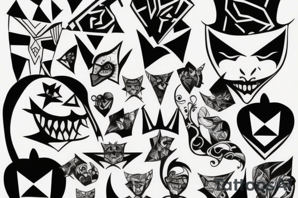 Joker tattoo idea