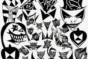 Joker tattoo idea