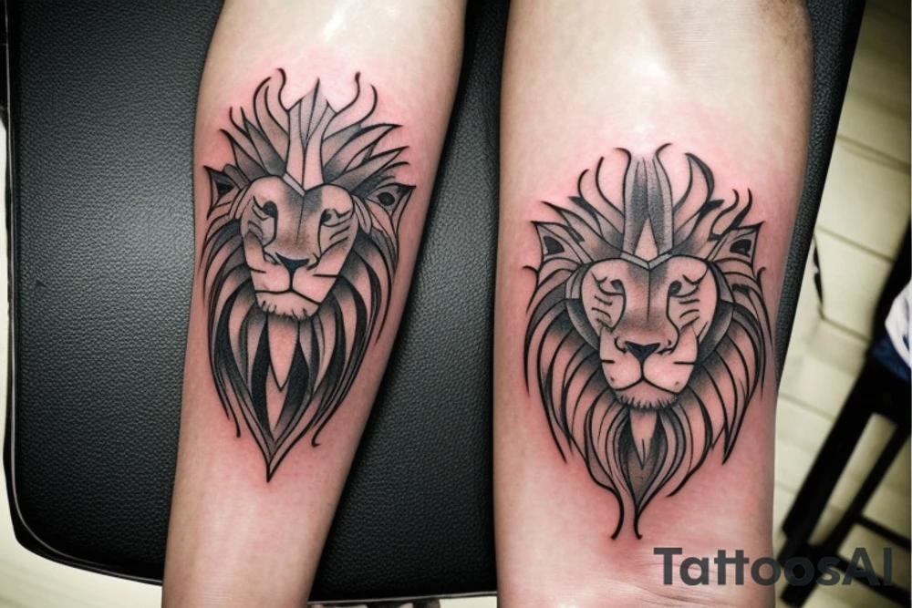 lions head wearing dragon headpiece
like https://www.pinterest.com/pin/586945763960465815/
https://www.pinterest.com/pin/854980310528625227/ tattoo idea lions head wearing dragon headpiece
like https://www.pinterest.com/pin/586945763960465815/
https://www.pinterest.com/pin/854980310528625227/ tattoo idea