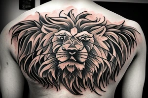lion wearing a dragon

like https://www.pinterest.com/pin/586945763960465815/

https://www.pinterest.com/pin/854980310528625227/ tattoo idea