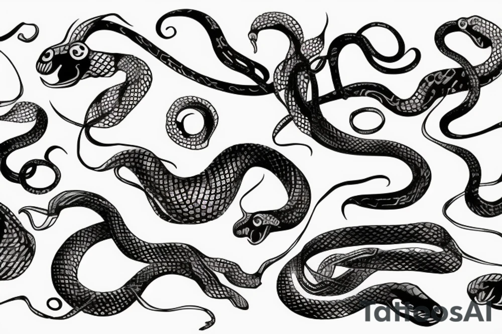 snake tattoo idea