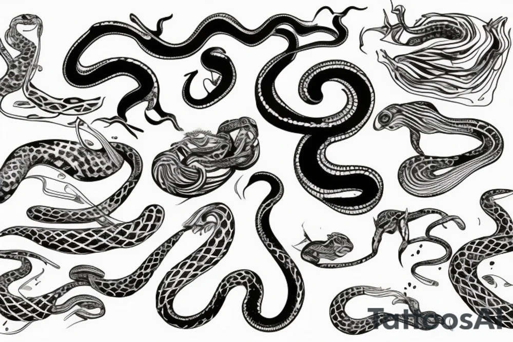 snake tattoo idea