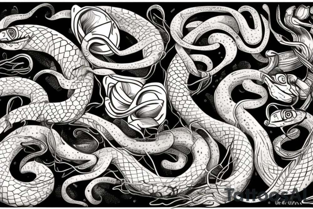 snake tattoo idea