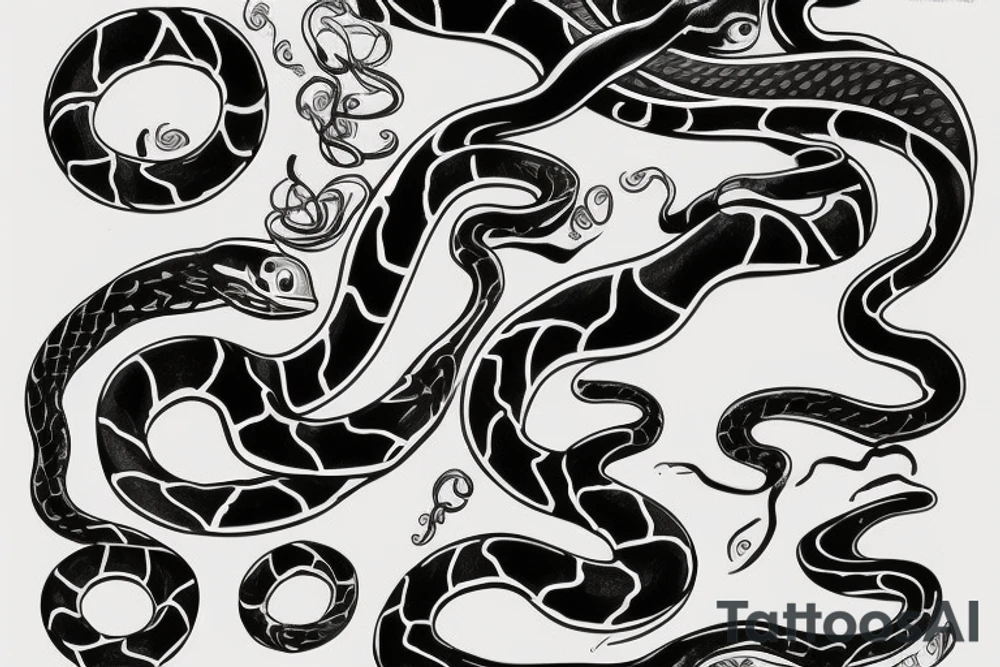 snake tattoo idea