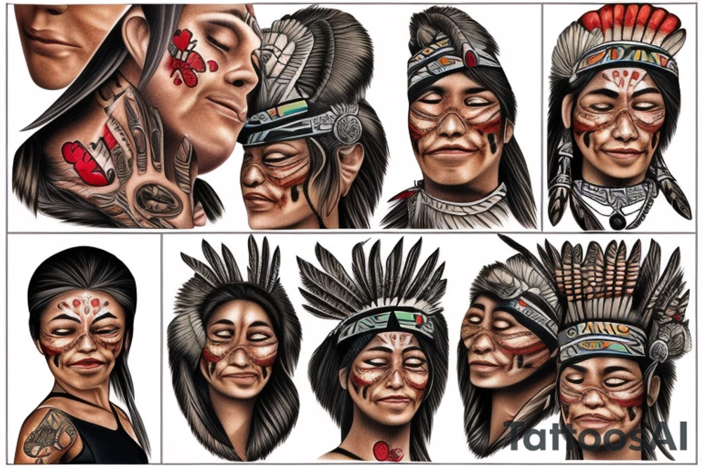 Choctaw chief tattoo idea