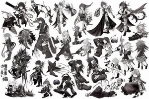 Final Fantasy XIV tattoo idea