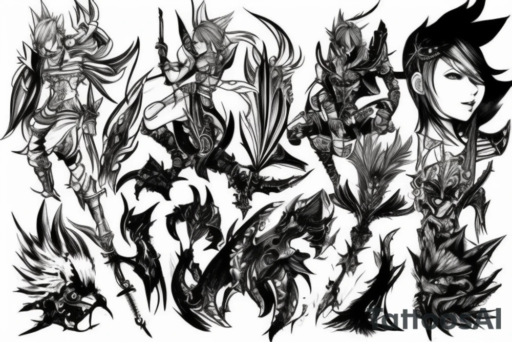 Final Fantasy XIV tattoo idea