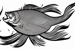 Intricate Fish tattoo idea
