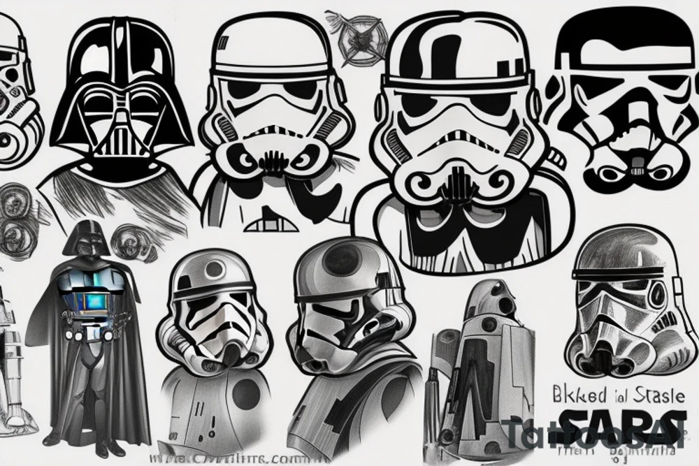 starwars shoulder tattoo idea