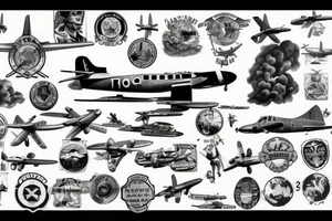 aircraft ww2 tattoo idea