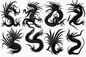 spider lily
waves
jiu jiutsu kaisen
demon dragon
mexican inspiration tattoo idea