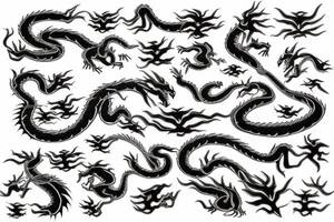 shenron dragon tattoo idea