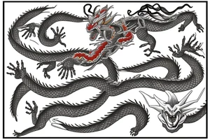 shenron dragon
dragon ball z tattoo idea