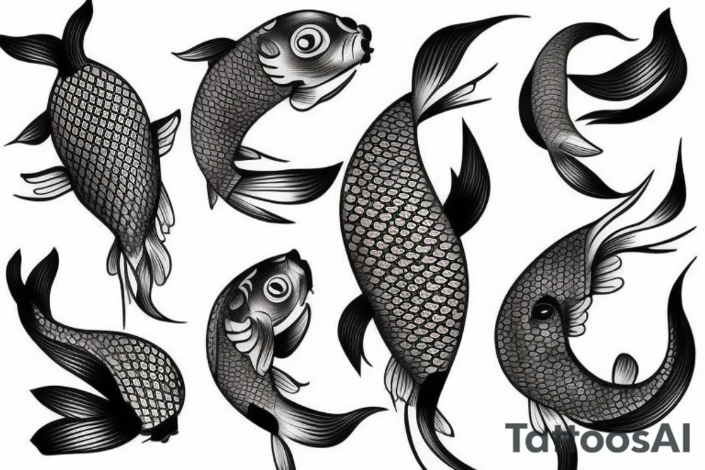 koi fish full sleeve tattoo tattoo idea