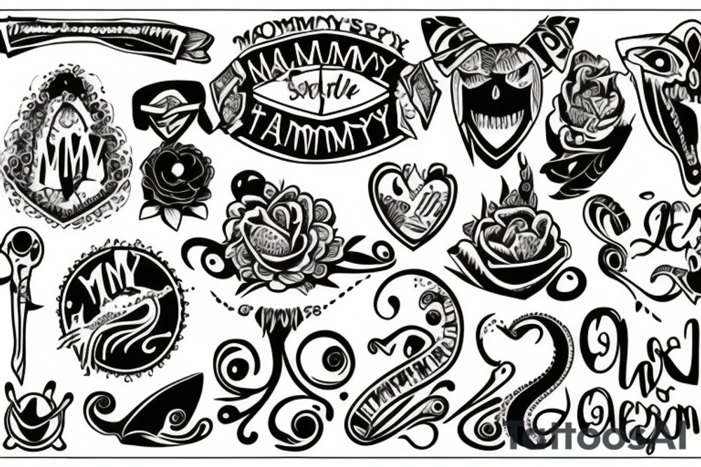 Mammory tattoo idea