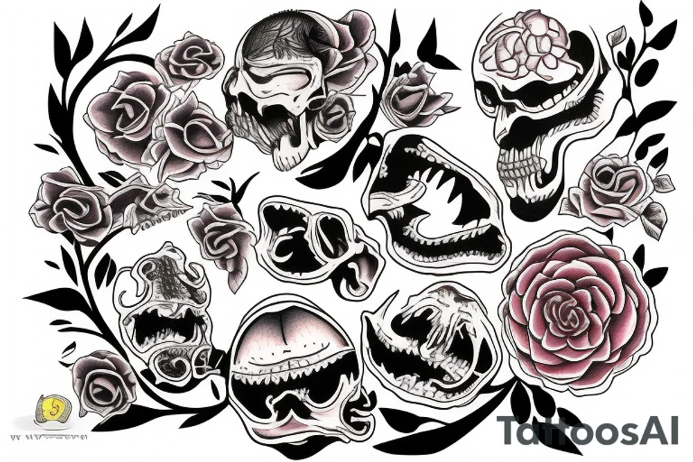 Frenulum tattoo idea