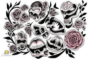 Frenulum tattoo idea