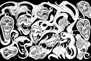 Frenulum tattoo idea