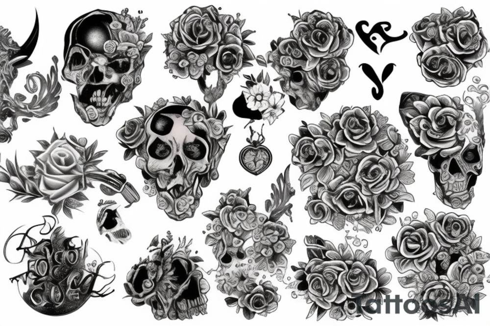Clitori tattoo idea