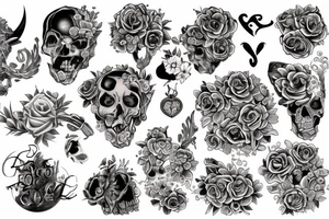 Clitori tattoo idea