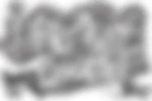 The big graffiti of the word Bish in one stole and the second graffiti word City smaller tattoo idea