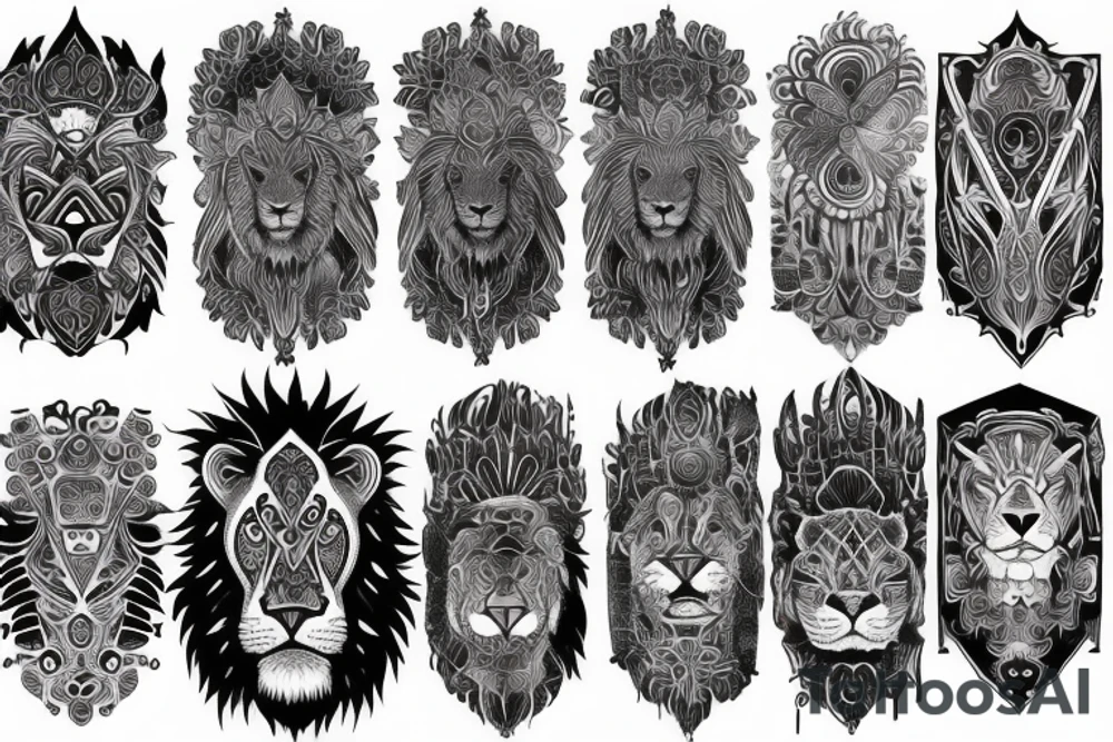 sleeve tattoo
10,000 days
lion tattoo idea