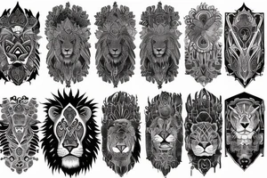 sleeve tattoo
10,000 days
lion tattoo idea