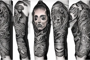sleeve tattoo
10,000 days
lion tattoo idea