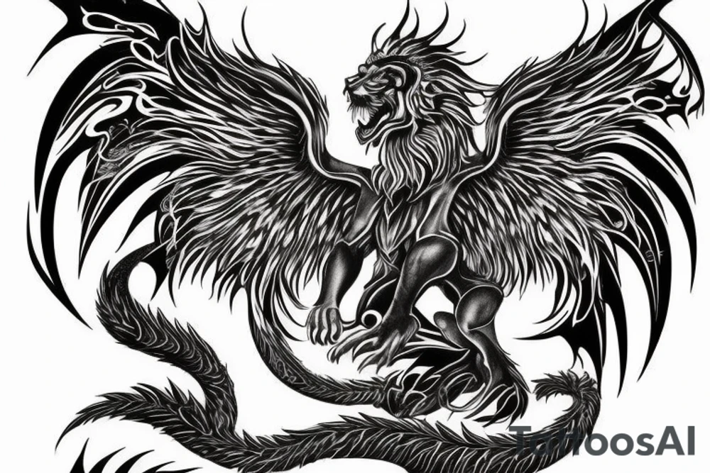 vertical
dragon and lion
lions mane
dragon wings
Dragons claws
pegasus
abstract negative space
divinely illuminated
full colour
dark
Rubin’s vase tattoo idea