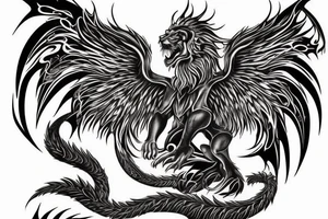 vertical
dragon and lion
lions mane
dragon wings
Dragons claws
pegasus
abstract negative space
divinely illuminated
full colour
dark
Rubin’s vase tattoo idea