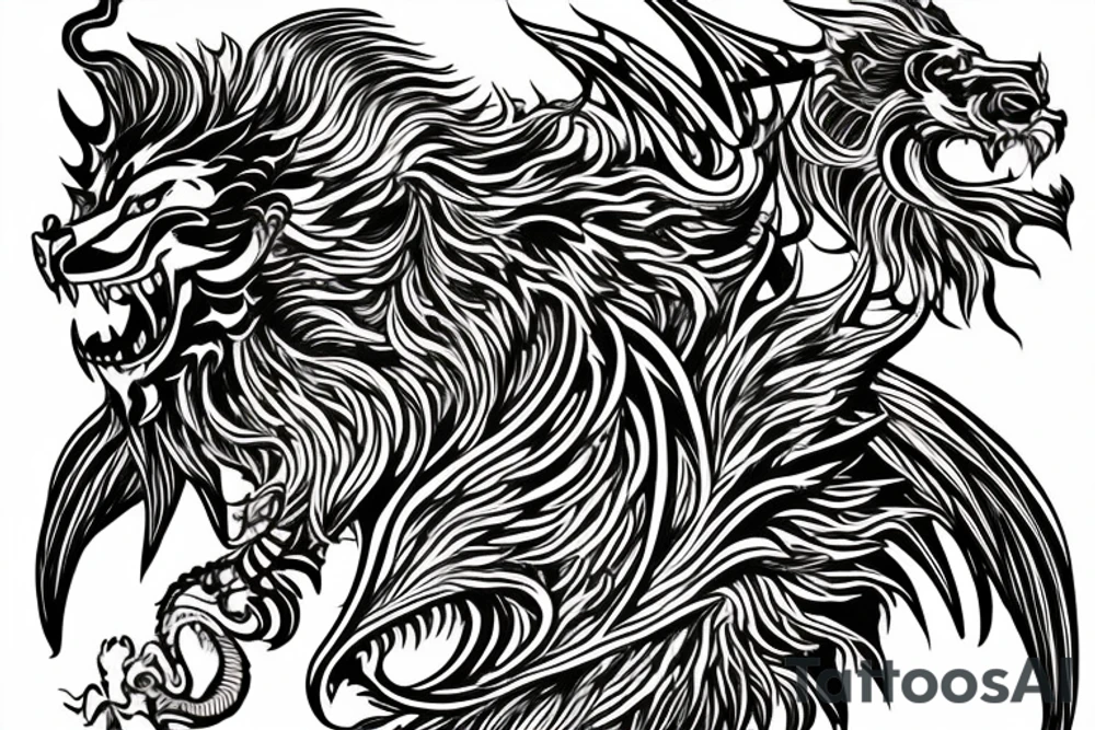 vertical
dragon and lion
lions mane
dragon wings
Dragons claws
pegasus
abstract negative space
divinely illuminated
full colour
dark
shaaman
snowglobe
descending
trippy
drugs tattoo idea